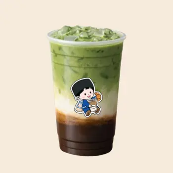 Dirty Matcha Latte